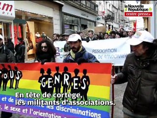 VIDEO. 400 partisans du mariage pour tous dans les rues de Poitiers
