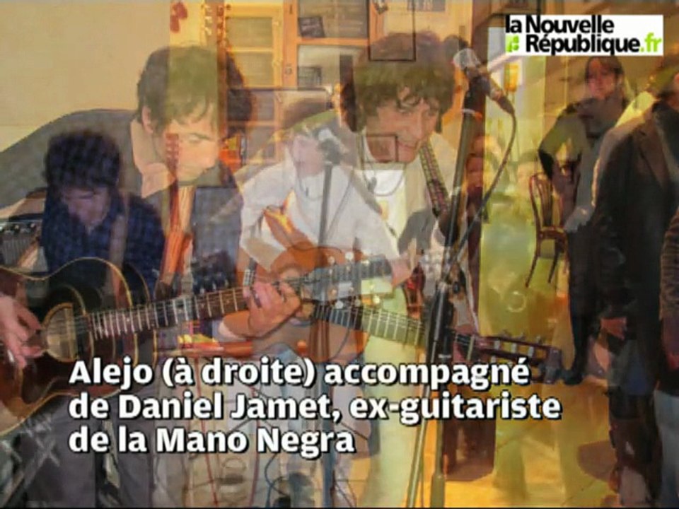 VIDEO. Loches - Le guitariste de la Mano Negra en concert à Loches