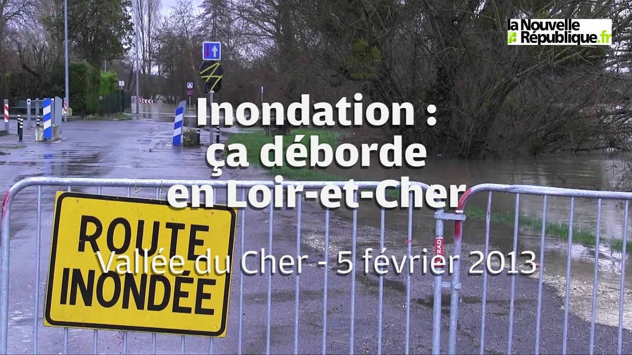 VIDEO. Inondations : ça déborde en Loir-et-Cher