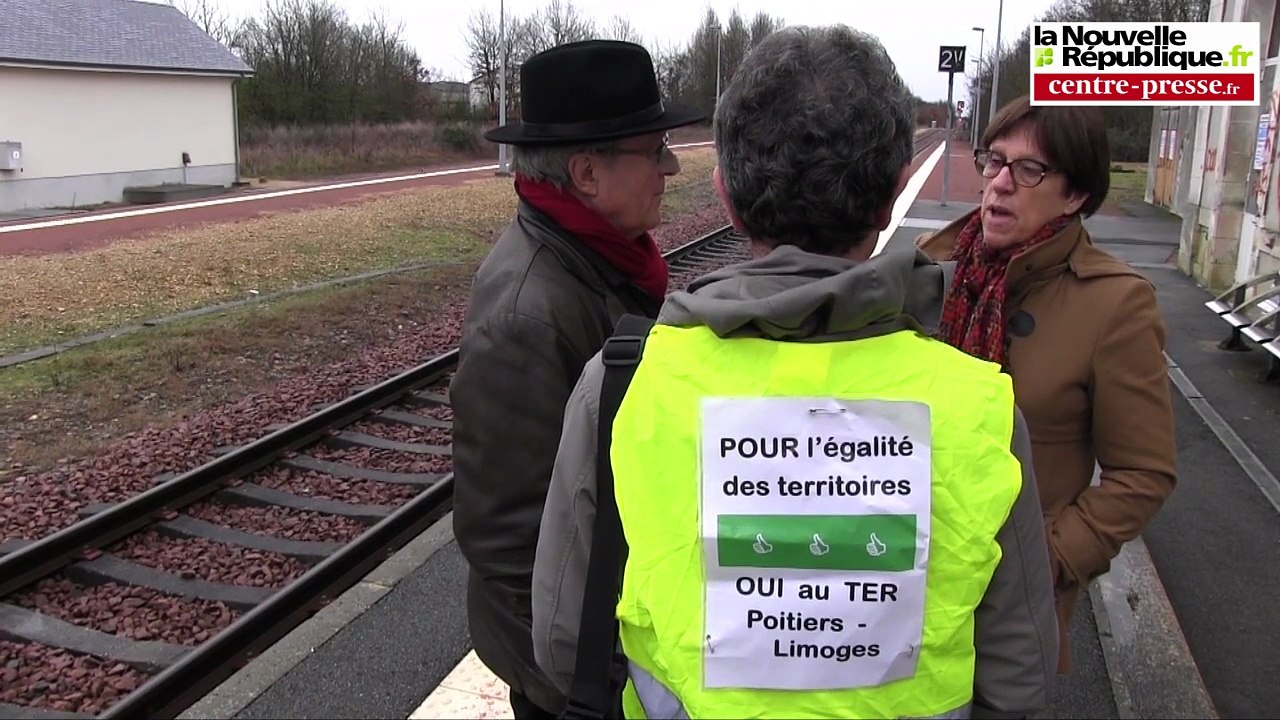 VIDEO. Poitiers : manifestation contre les augmentations de tarif du TER Poitiers Limoges