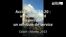 VIDEO Mobinaute. Drame évité sur l'A20 (Indre)