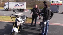 VIDEO. En piste pour le nouveau permis moto