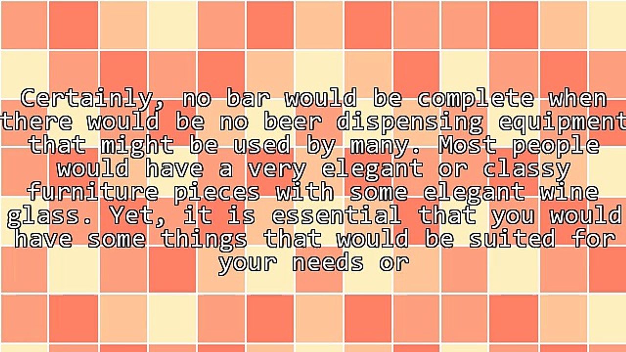 Tips In Selecting A Beer Dispensing Equipment