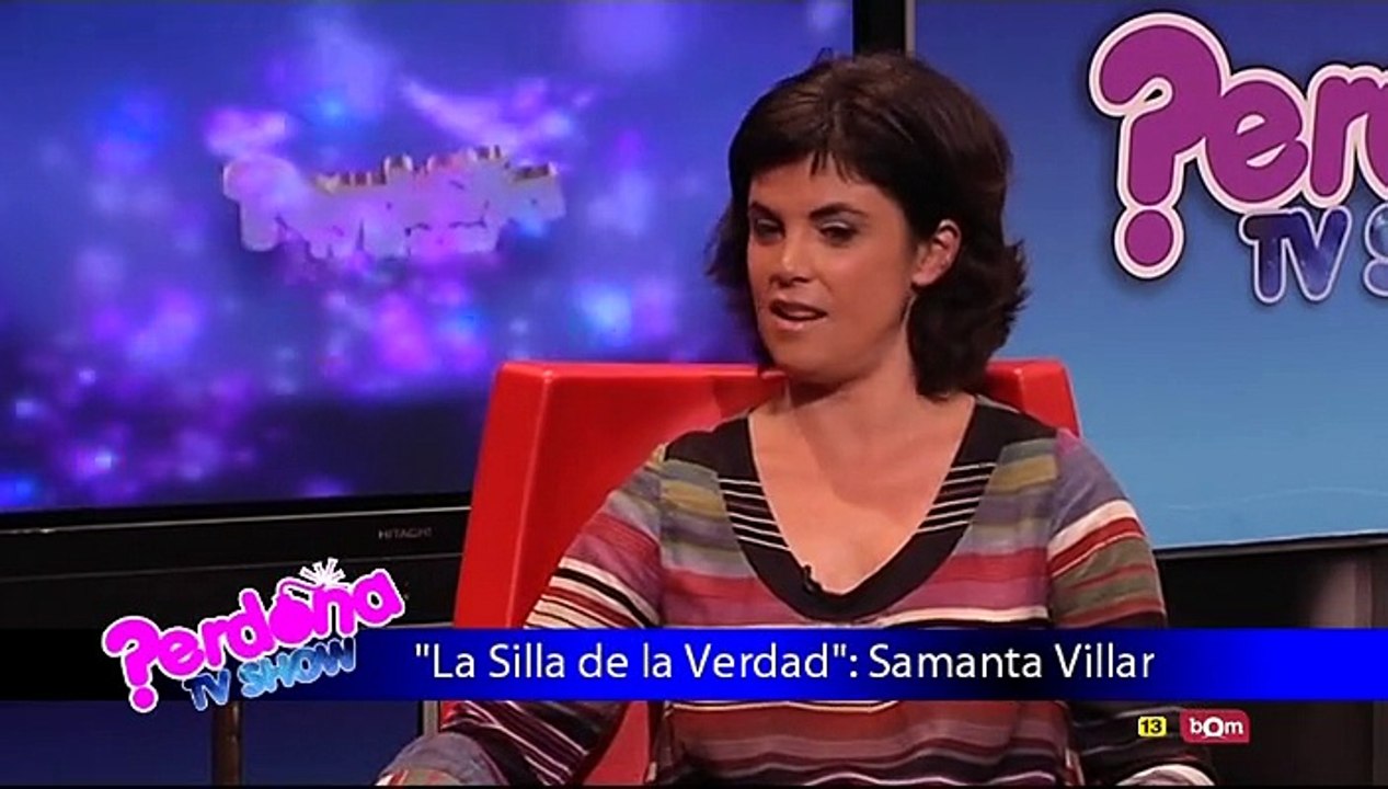 Samanta Villar en Perdona TV Show (01-11-2014)