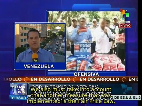 Venezuelan gov't announces new measures to fight economic war