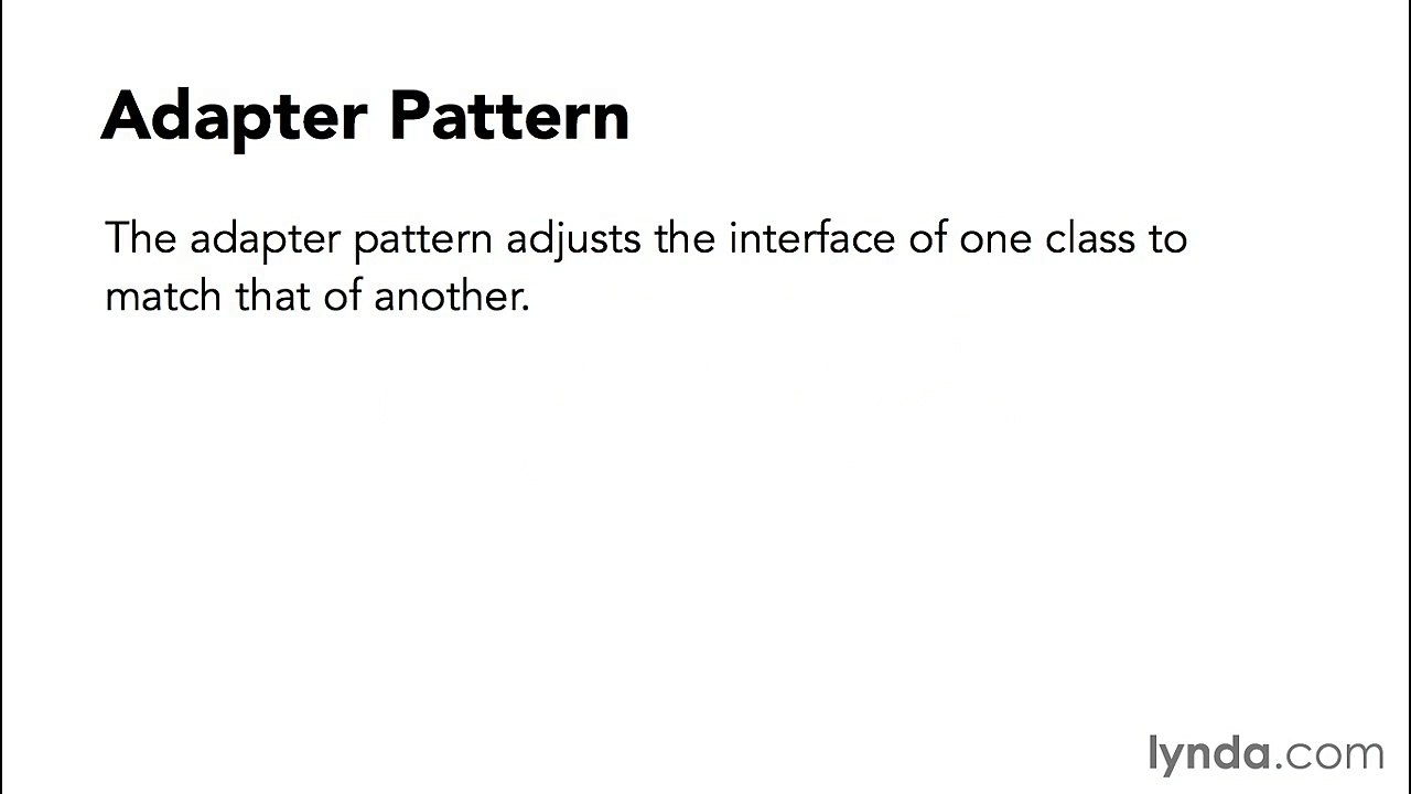 9 Introducing the adapter pattern heavendrops