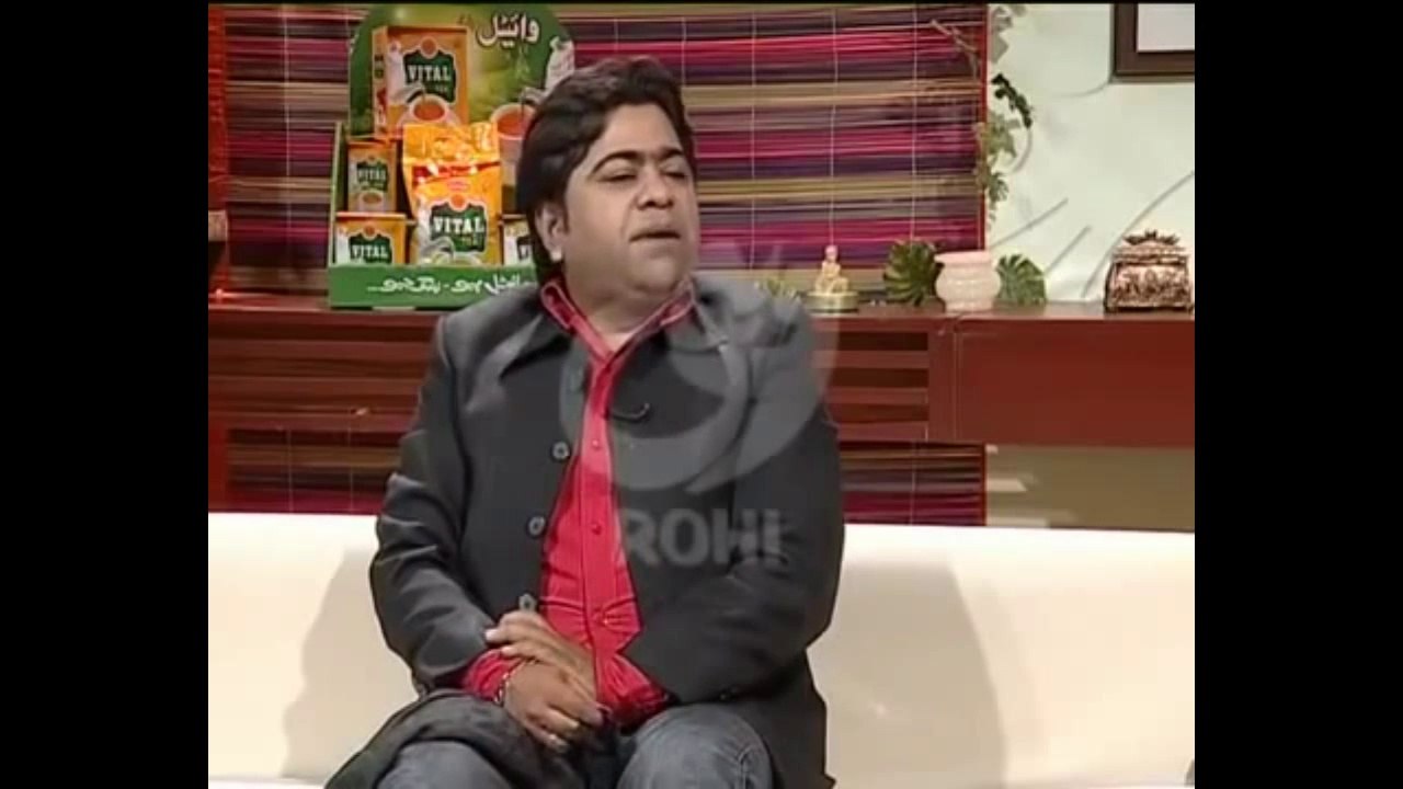Abbas Nanha in Subah Bakhair on Rohi-TV (0333-5338033)