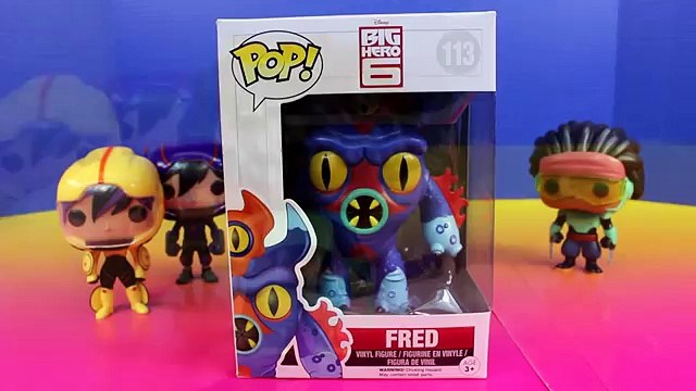 Big Hero 6 POP Disney Hiro Hamada Honey Lemon Baymax go go Tomago Wasabi no Ginger