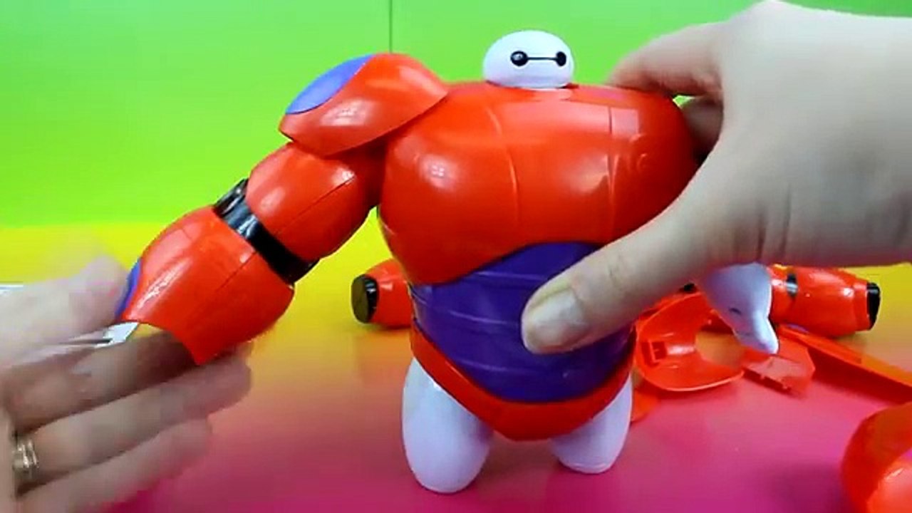 Disney Big Hero 6 Armor-up Baymax Toy Unboxing Just4fun290 - video  Dailymotion