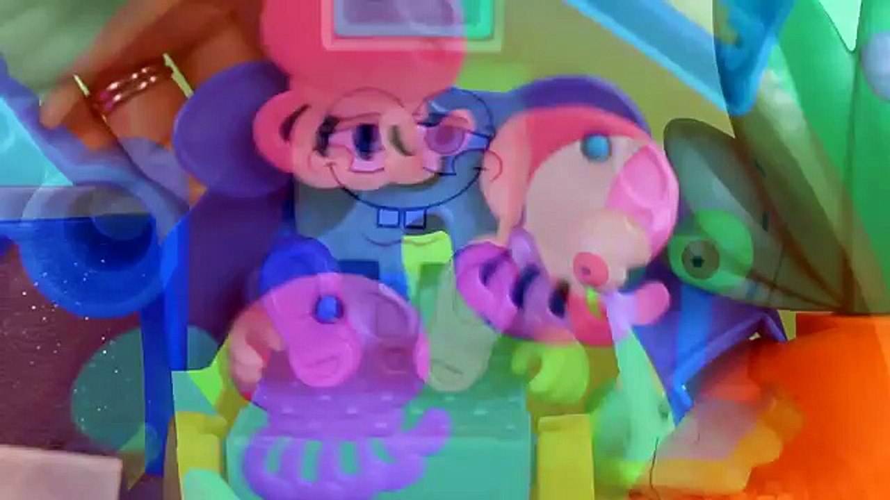 Imaginext Nickelodeon Bikini Bottom Playset Spongebob Squarepants squidward Patrick Captain Hook