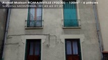 A vendre - maison - ROMAINVILLE (93230) - 6 pièces - 120m²