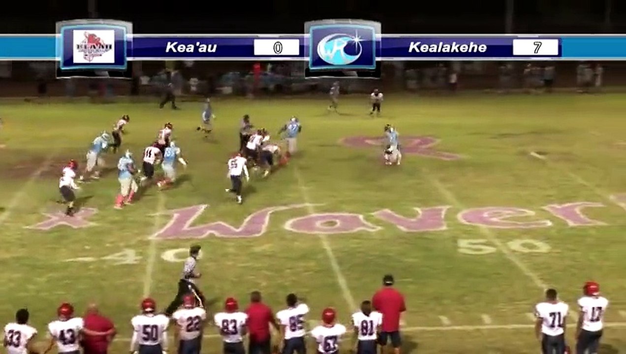Huge Running Back Makes An Amazing Touchdown