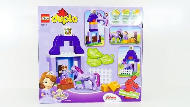 Disney Princess Sofia The First Duplo Royal Stable Lego Toys Episodios Princesa Legos DCTC