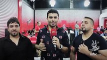 #MBCTheVoice - ستلر سعد في غرفة الانتظار مع عائلته في مرحلة الصوت وبس