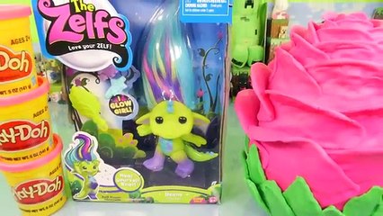Giant Play Doh Rose Surprise Egg Toys The Zelfs Deeno Doll Toy DCTC Playdough Videos Creations