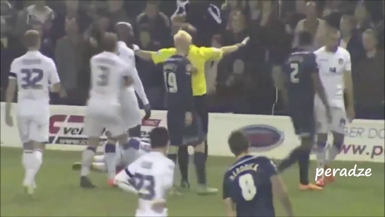 Top 10 of the most crazy football fakes and dives