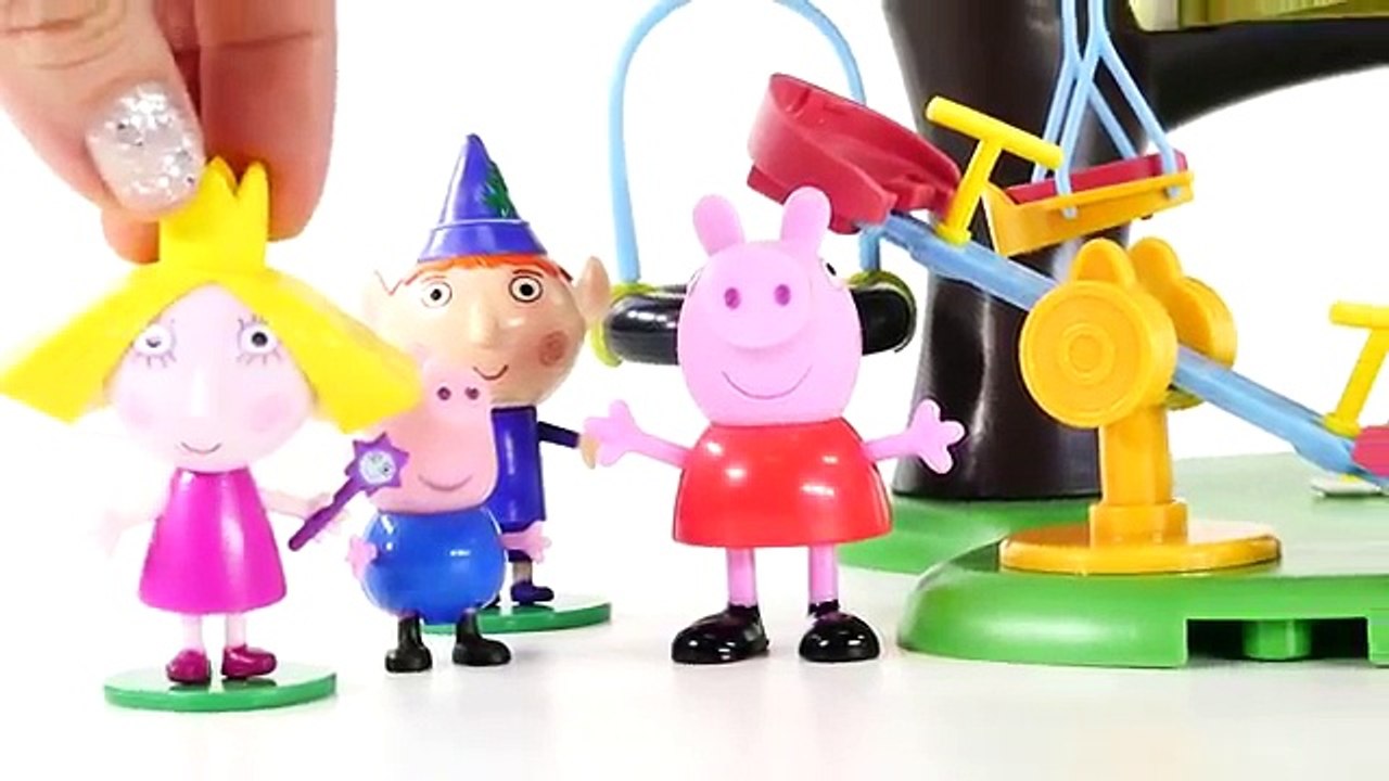 PEPPA PIG MAGICAL ADVENTURE EPISODES Ben and Princess Holly 2015 Toys Video