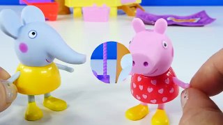 PEPPA PIG Tree House Episodes with Peppa's Friend Emily Elephant Peppapig Toys DCTC