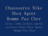 Chaussures Nike Shox Agent Homme blanc noir rouge gris Pas Cher