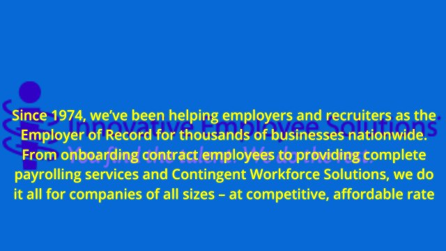 Payrolling Services - Innovative Emplpyee Solutions (858) 715-5100