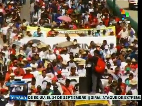 México: realizan movilización en Chilpancingo por 43 normalistas