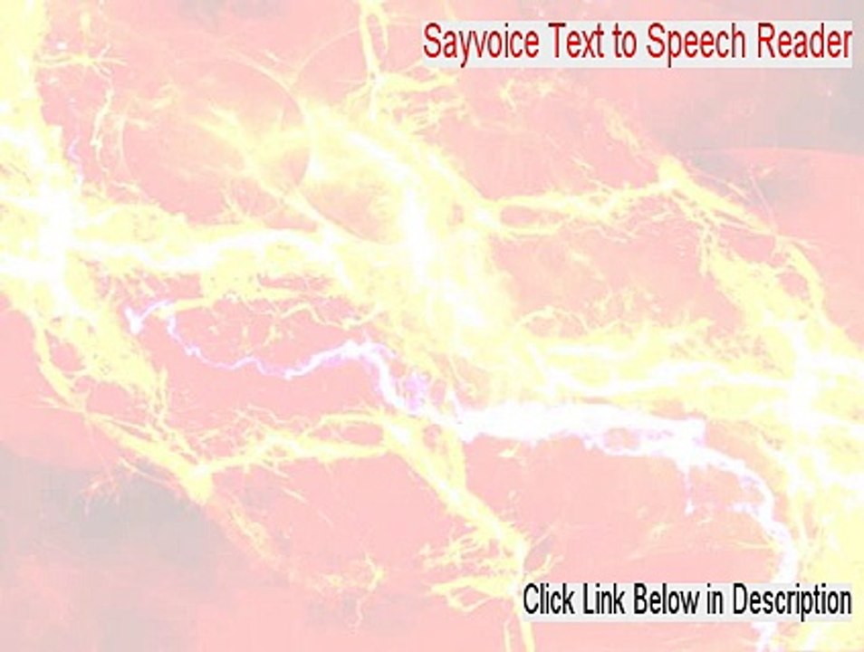 Sayvoice Text to Speech Reader Keygen - sayvoice text to speech reader 4.0 free download [2015]