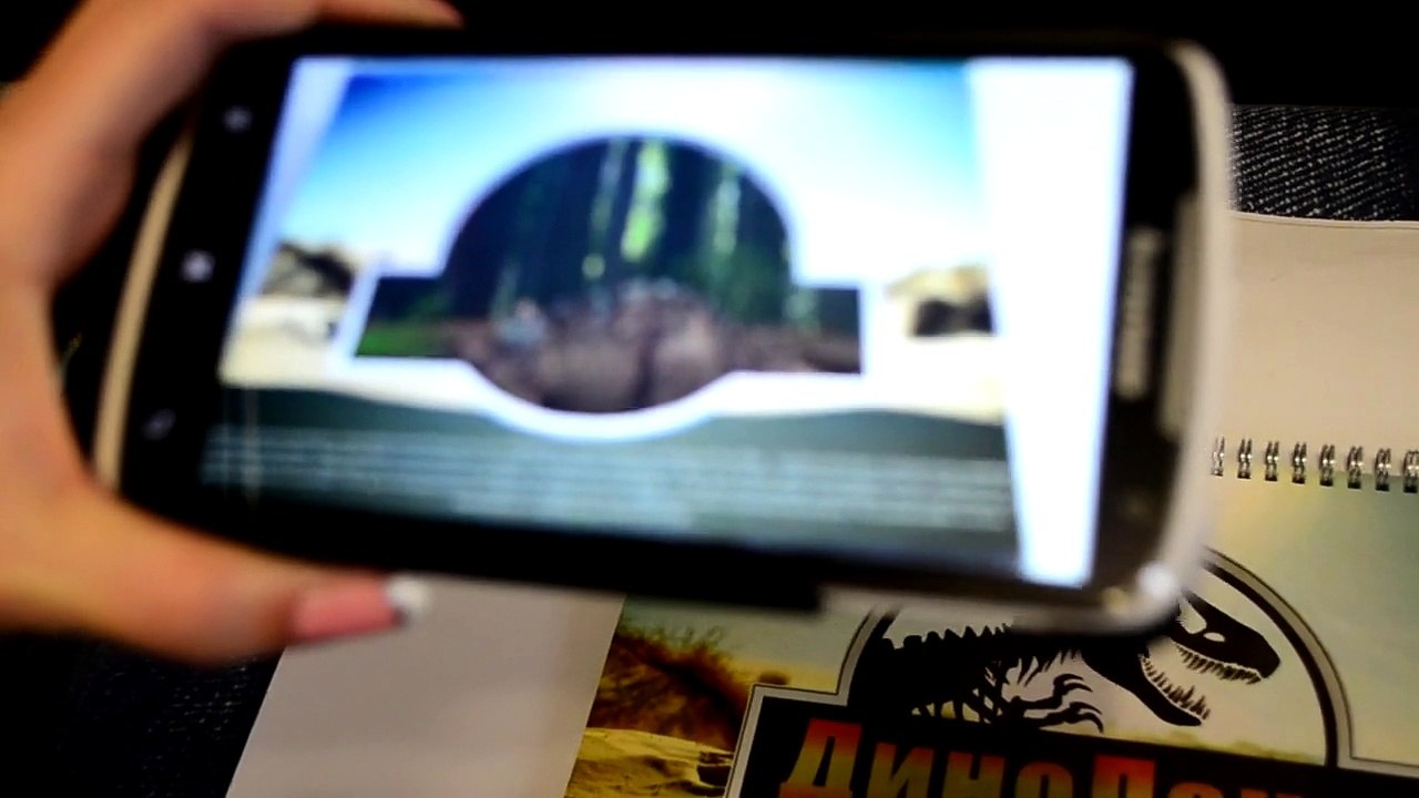 ДиноЛэнд дополненная реальность/DinoLend Augmented reality
