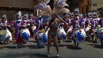 Los tambores se llaman en el carnaval de Montevideo