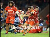 Watch Live Rugby Stream Cardiff Blues vs Leicester Tigers