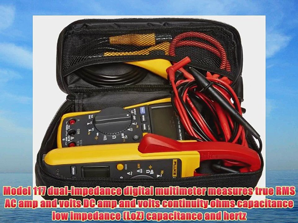 Fluke FLKVT04ELECKIT Electrical Kit for Visual Infrared Thermometer Includes IR Thermometer Digital Multimeter and TrueR