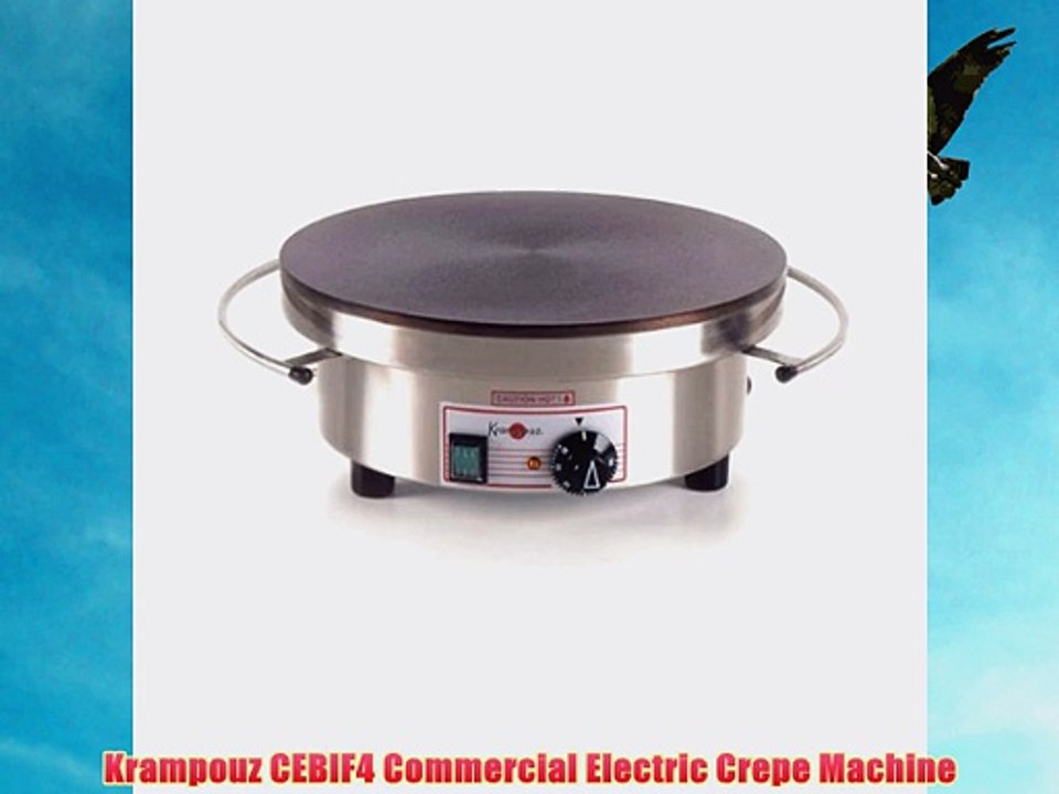Krampouz CEBIF4 Commercial Electric Crepe Machine