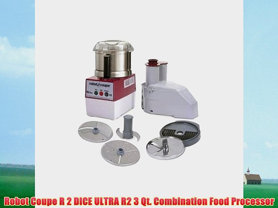 Robot Coupe R 2 DICE ULTRA R2 3 Qt Combination Food Processor