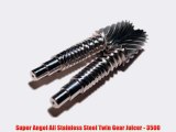 Super Angel All Stainless Steel Twin Gear Juicer 3500