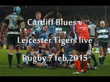 Streaming Cardiff Blues vs Leicester Tigers On 7 February