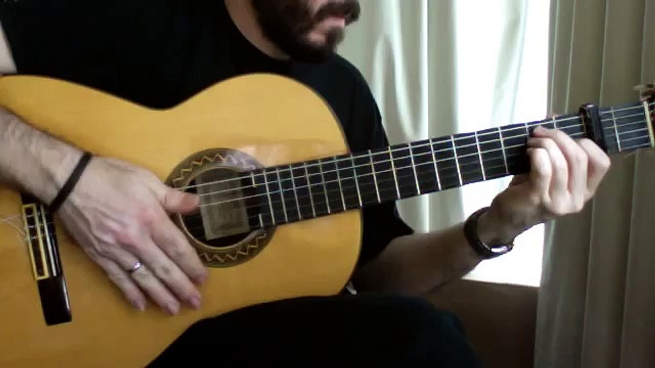 Flamenco Tremolo Exercise - 2 (Solea by Paco Pena)