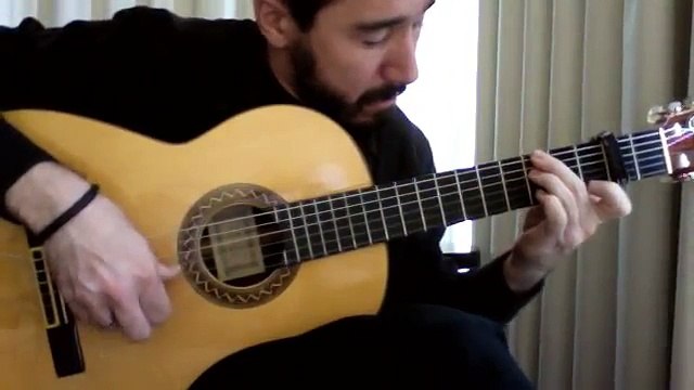 Flamenco Tremolo Exercise - 6 (Fandangos by Paco Pena)