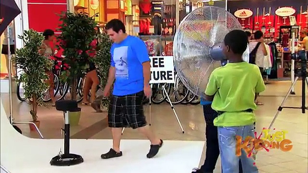 Boy Sneezes All Over Strangers! - Just Kidding