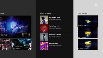 Xbox One - Mise à jour de février