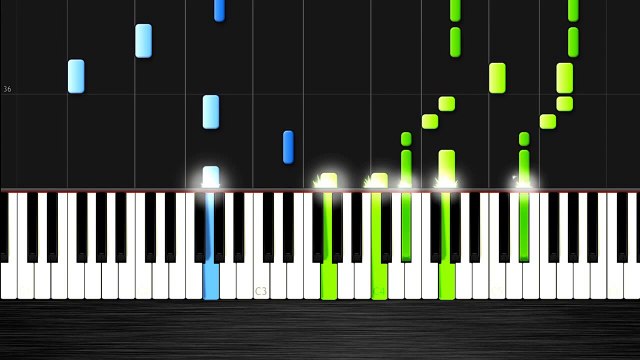 Yiruma - Kiss The Rain - Piano Cover/Tutorial by PlutaX - Synthesia