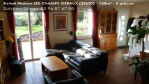 A vendre - maison - LES CHAMPS GERAUX (22630) - 5 pièces - 120m²