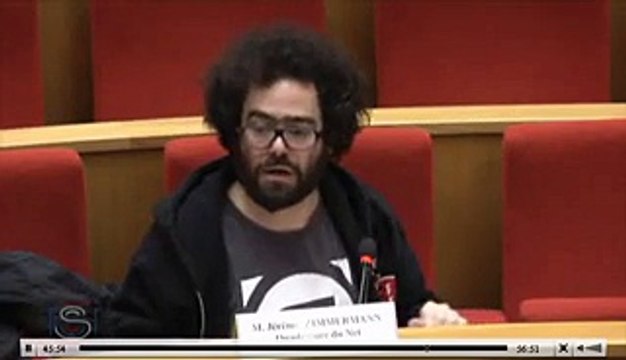 Jérémie Zimmermann vs Jean-Pierre Sueur