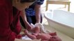 Baby BATH bathing newborn baby How to bathe a newborn baby - an expert Midwife tutorial