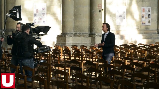 Dans les coulisses du tournage de Secrets d'histoire à la cathédrale de Reims