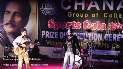 Baabay - Arslan Asif & Fadi G (Live @CGC)