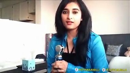 girl has a very beautiful voice