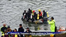 Search for Transasia victims continue in Taiwan