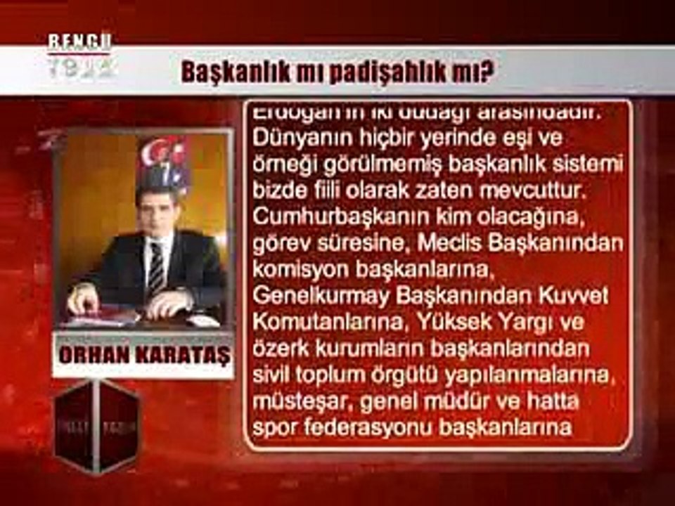 KÖŞELİ YAZILAR - ORHAN KARATAŞ 06.02.2015