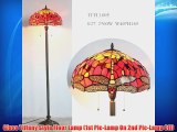 Dragonfly Jewell design Tiffany Style Floor Lamp 16