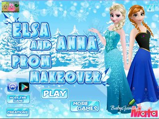 Elsa and Anna Prom Makeover - Frozen Game