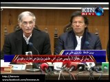 PTI Chairman Imran Khan and CM KP Pervaiz Khattak Press Conference